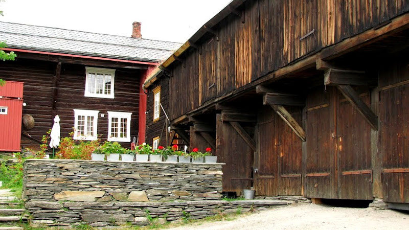 Røros - город рудокопов