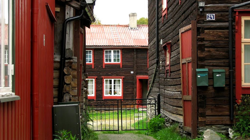 Røros - город рудокопов