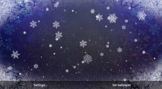Snowflakes wallpaper Screenshots 10