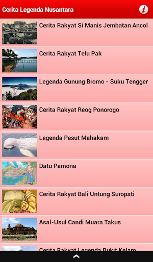 【免費教育App】Cerita Legenda Nusantara-APP點子