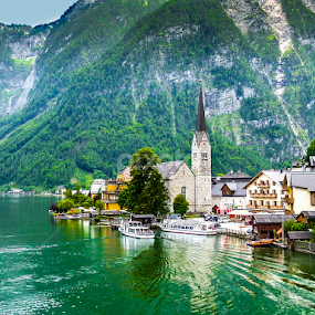 Hallstadt by Mihai Popa - Landscapes Waterscapes