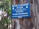 1974 Flood Marker
