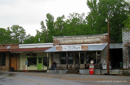 Taylor, MS, Main Street and the Taylor Grocery Restaurant - yep, really!