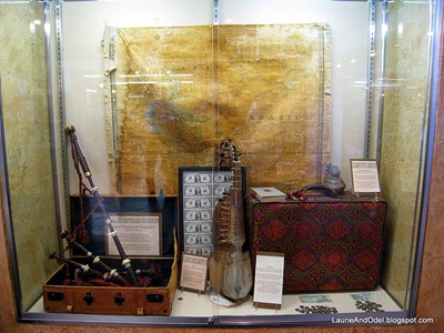 Some of the strange and valuable items found in unclaimed baggage, from the "museum".