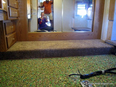 New carpet and new carpet pad
