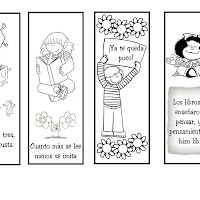 Marca Paginas Para Colorear Marca Paginas Para Colorear