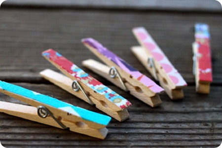 12 10 10 fabric clothespins
