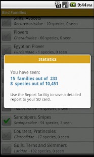 Bird Family ticklist (demo) Screenshots 2
