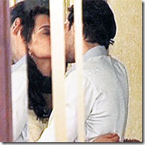 Kangana Ranaut, Dino Morea kissing