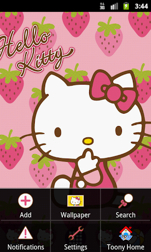 免費下載個人化APP|Hello Kitty Strawberry Theme app開箱文|APP開箱王