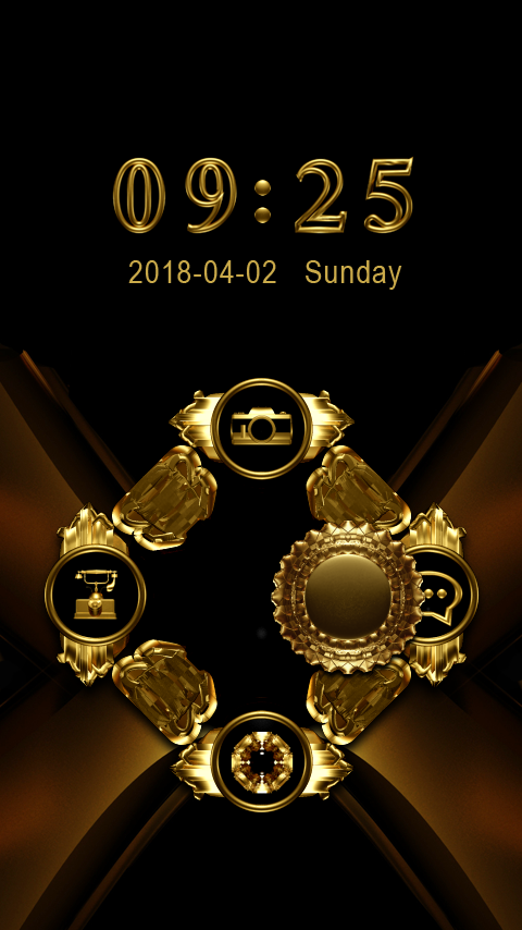 TRILUS Go Locker Theme Screen 2