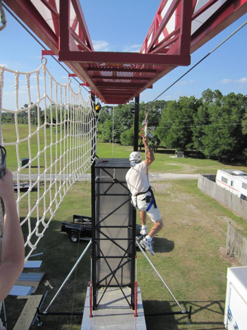 Mobile High Ropes Course.