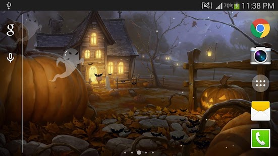 Halloween Live Wallpaper (PRO) Screenshots 2