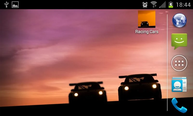 Racing Car LIVE Wallpaper - screenshot