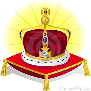 Coroa do Rei no descanso