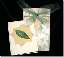 Leaf Card & Gift Bag