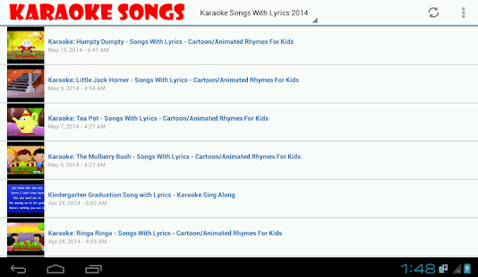 Karaoke Songs and Radio Screenshots 1