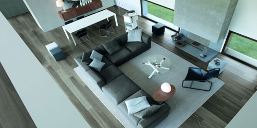 modern livingroom layout interior design plans