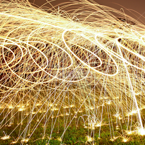 Sparks by John Cooper - Abstract Fire & Fireworks