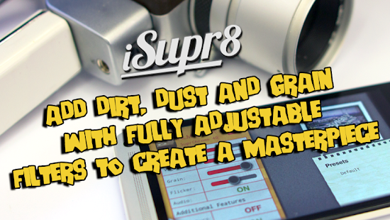  Download iSupr8 Vintage Video Camera v1.1.8 APK dal Play Store Android: come dare effetti vintage ai video