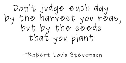 seeds you plant