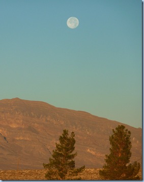 Amargosa Valley Full Moon