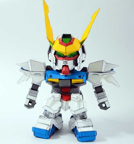 Gundam Astray Out Frame Papercraft