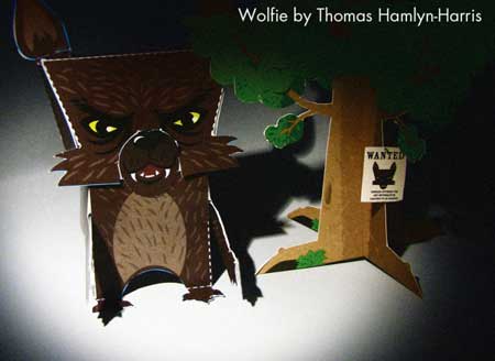 Wolfie Papercraft