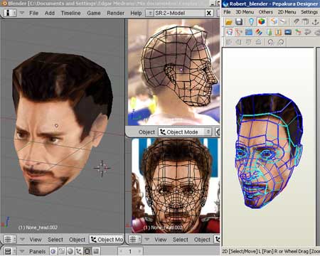 Tony Stark Papercraft Mask