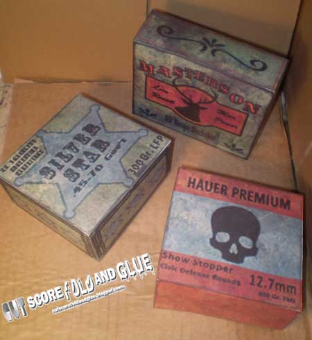 Fallout New Vegas Papercraft Ammunition Box