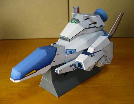 R-Type Papercraft R9A2 Delta Spacecraft