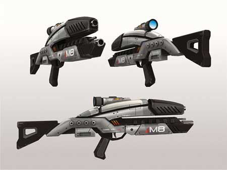 Mass Effect 2 M8 Avenger Papercraft
