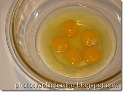 Five eggs