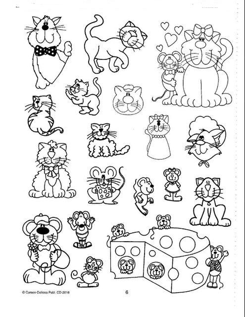 CLIP ART DE ANIMALES PARA PINTAR