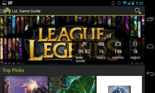 【免費娛樂App】Wikia Guide: League of Legends-APP點子