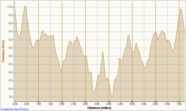 [Running Bommer Ridge-El Moro 4-15-2010, Elevation - Distance[3].png]