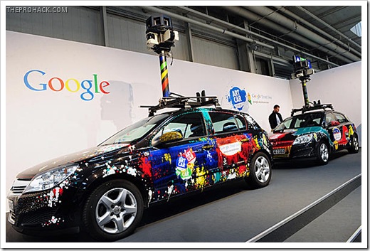 Google Street View Cars - theprohack.com
