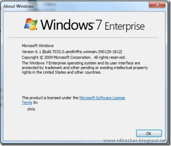 Windows 7 Enterprise 