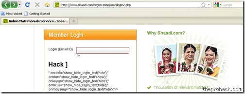 shaadi.com had seen better days - theprohack.com