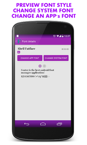 Fonter Pro - Best Font manager 1.8 APK