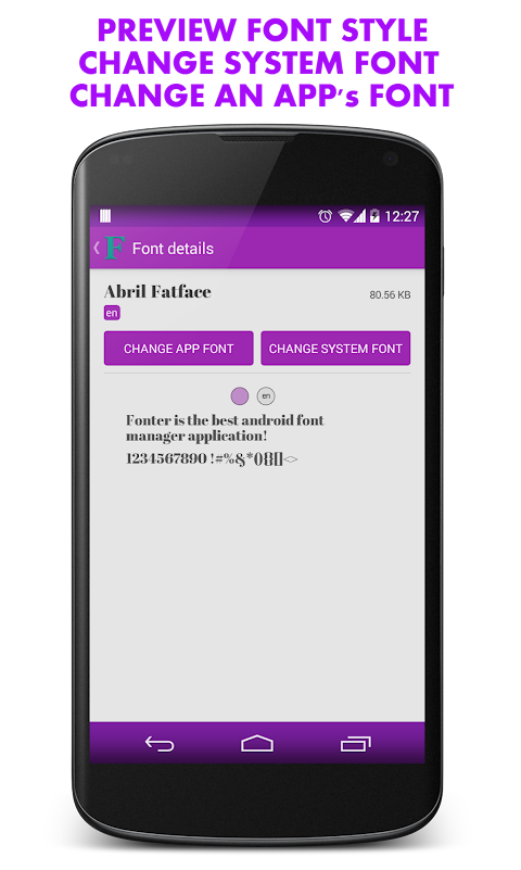 Fonter Pro - Best Font manager 2.1 APK Fonter Pro - Best Font manager 2.1 APK