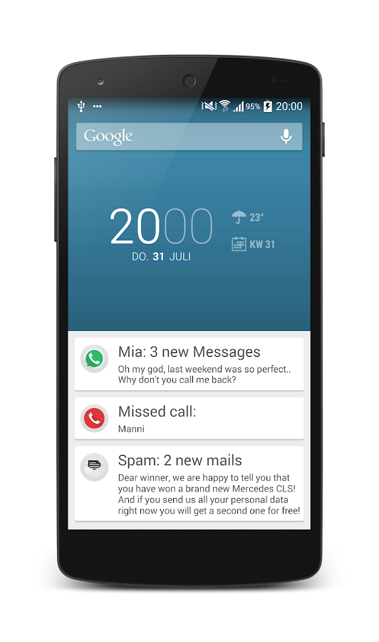 Floatify Heads-up Notification - screenshot
