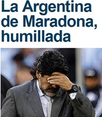 Tapa Marca Maradona