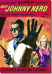Fleetway Super Library - Secret Agent Series No.1 - Meet Johnny Nero - Cover