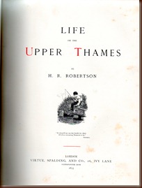 Life on the Upper Thames T Page
