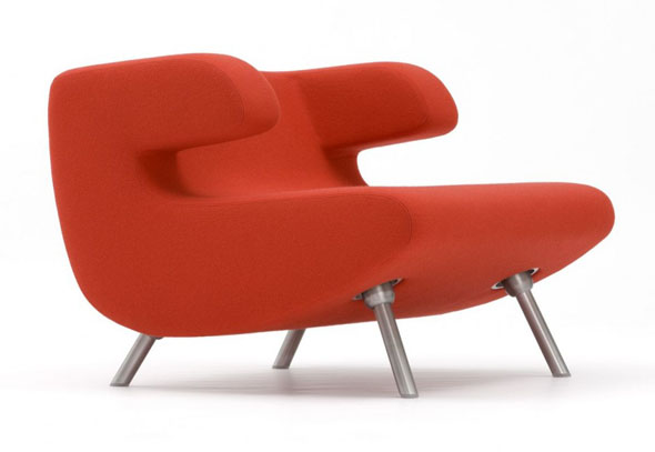 modern red sofa furniture designs ideas photo