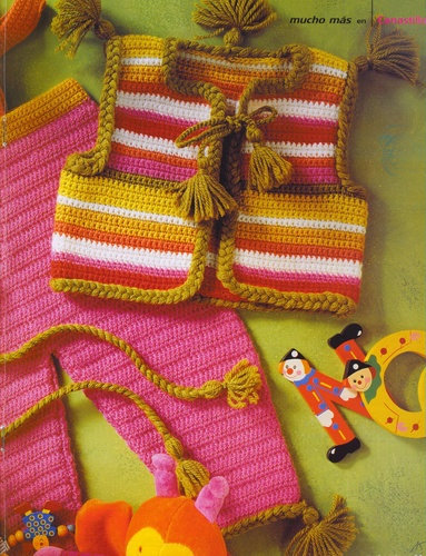 Crochet الكروشية و بترونات بلاطين كروشية للاطفال.بنطلون كروشية للاطفال  بشيالات - الكويت