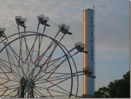 Ferris Wheel and Prairie Home tower