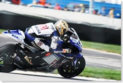 Fiat Yamaha rider Jorge Lorenzo at Indianapolis MotoGP Grand Prix