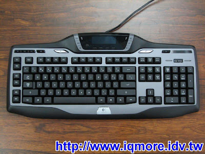 CES 2009: Logitech(羅技) G19 薄膜式電競鍵盤-在鍵盤上看YouTube,Twitter - 老貓測3C
